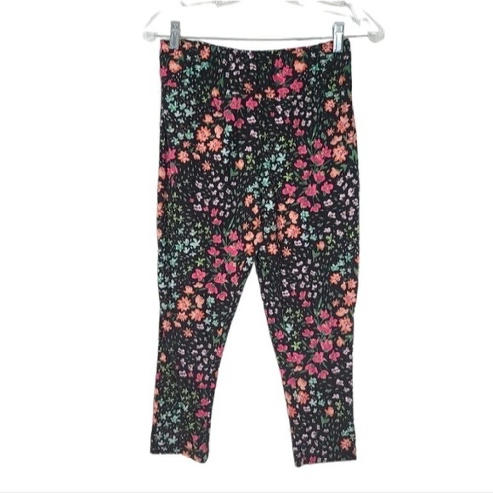 Terra & Sky Floral Leggings 0X 14W